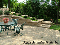 Taupe Rockwood Steps